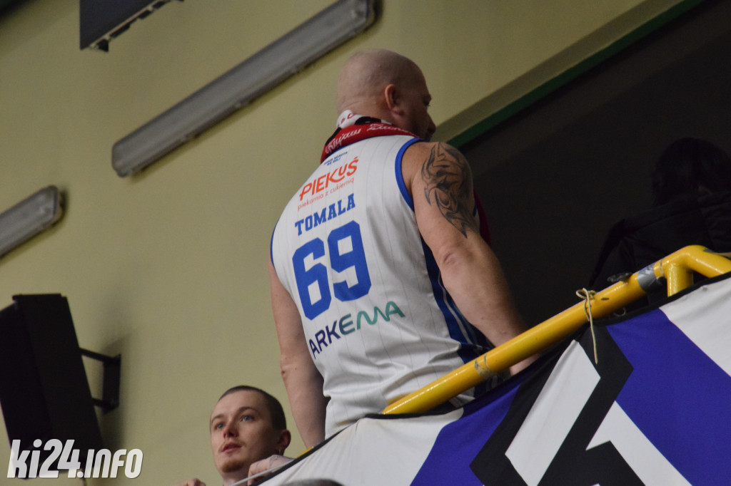 Kibice na meczu KSK Qemetica Noteć Inowrocław - Politechnika Opolska fot: Jakub Kozłowski