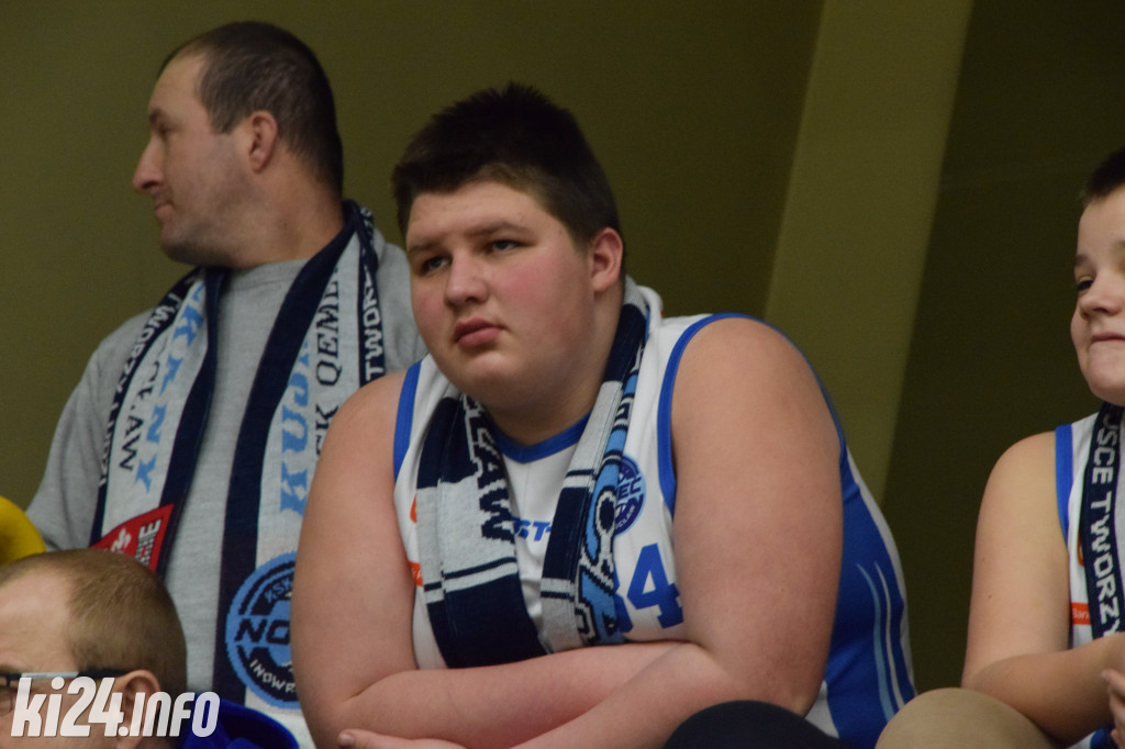 Kibice na meczu KSK Qemetica Noteć Inowrocław - Politechnika Opolska fot: Jakub Kozłowski
