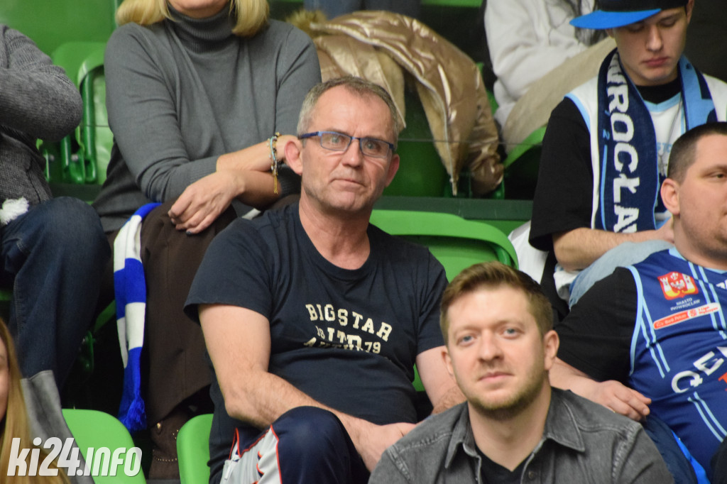 Kibice na meczu KSK Qemetica Noteć Inowrocław - Politechnika Opolska fot: Jakub Kozłowski