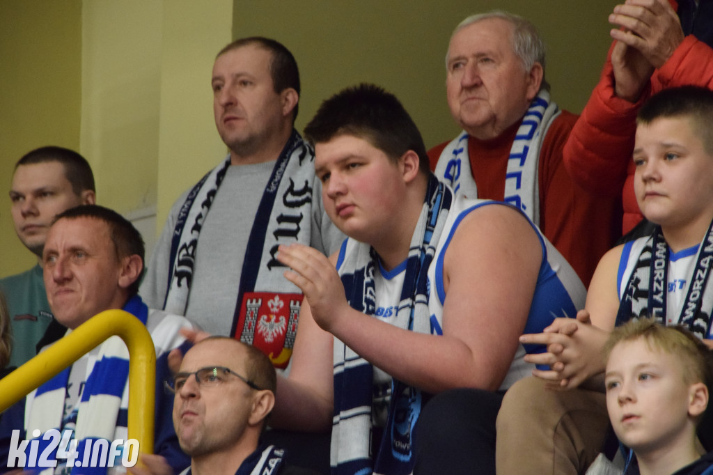 Kibice na meczu KSK Qemetica Noteć Inowrocław - Politechnika Opolska fot: Jakub Kozłowski