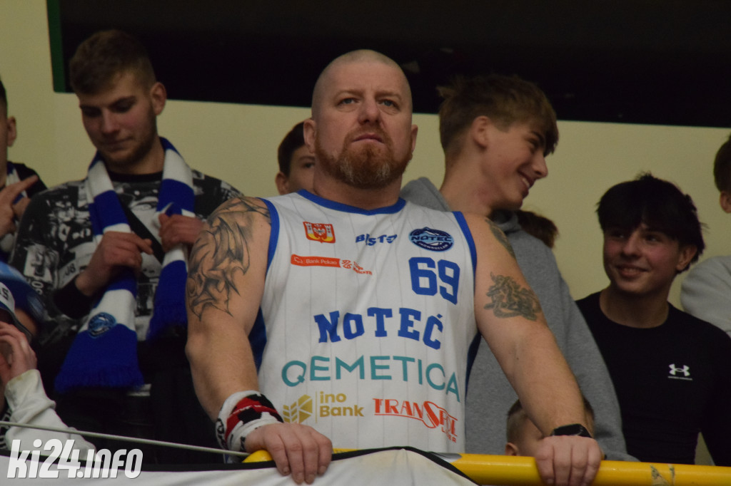 Kibice na meczu KSK Qemetica Noteć Inowrocław - Politechnika Opolska fot: Jakub Kozłowski