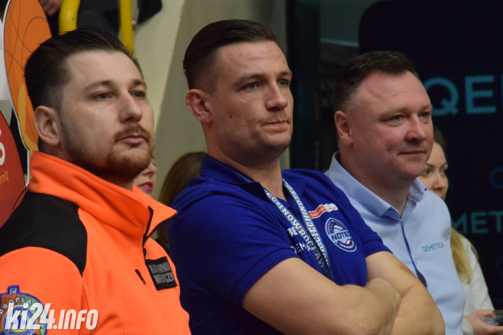 Kibice na meczu KSK Qemetica Noteć Inowrocław - Politechnika Opolska fot: Jakub Kozłowski