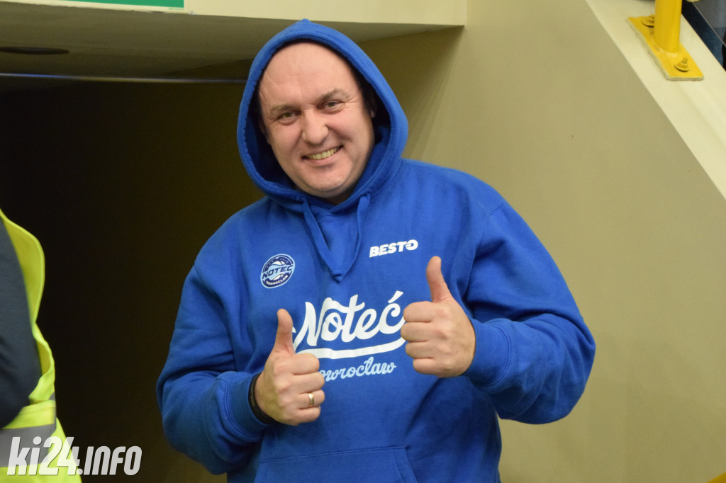 Kibice na meczu KSK Qemetica Noteć Inowrocław - Politechnika Opolska fot: Jakub Kozłowski