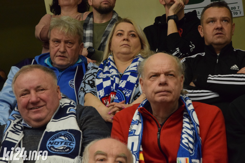 Kibice na meczu KSK Qemetica Noteć Inowrocław - Politechnika Opolska fot: Jakub Kozłowski