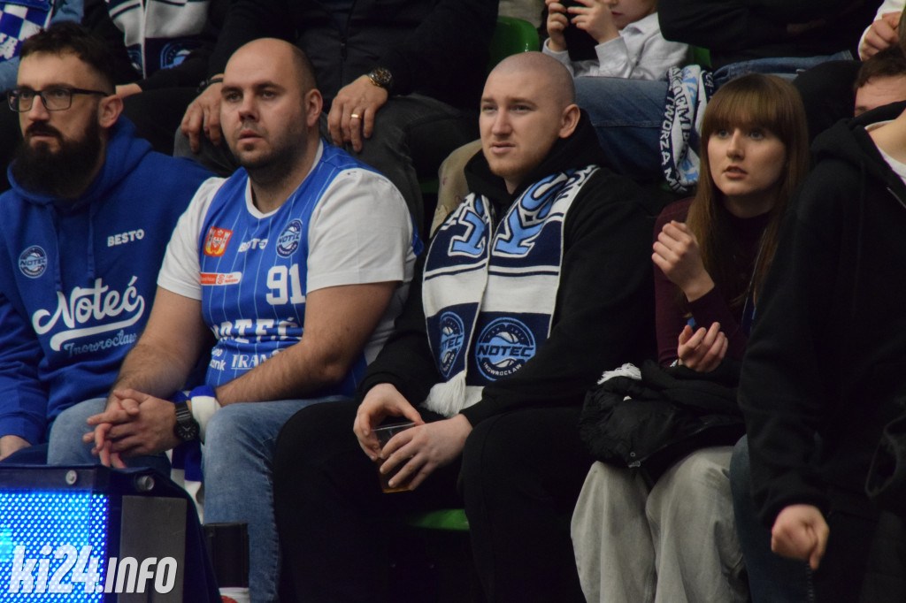 Kibice na meczu KSK Qemetica Noteć Inowrocław - Politechnika Opolska fot: Jakub Kozłowski