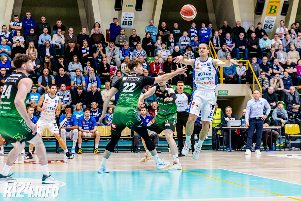 KSK Qemetica Noteć Inowrocław - Politechnika Opolska fot: Łukasz Raczkowski