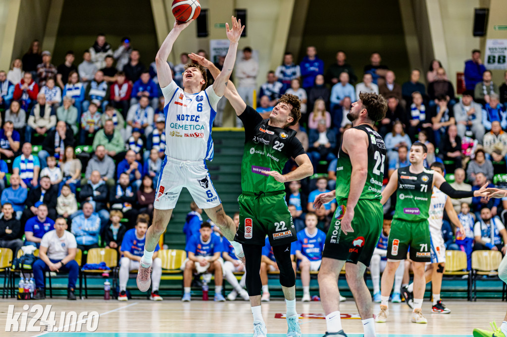 KSK Qemetica Noteć Inowrocław - Politechnika Opolska fot: Łukasz Raczkowski