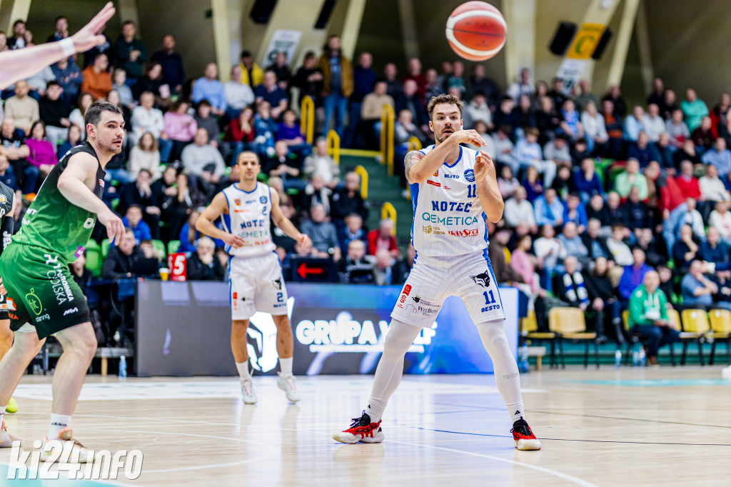 KSK Qemetica Noteć Inowrocław - Politechnika Opolska fot: Łukasz Raczkowski