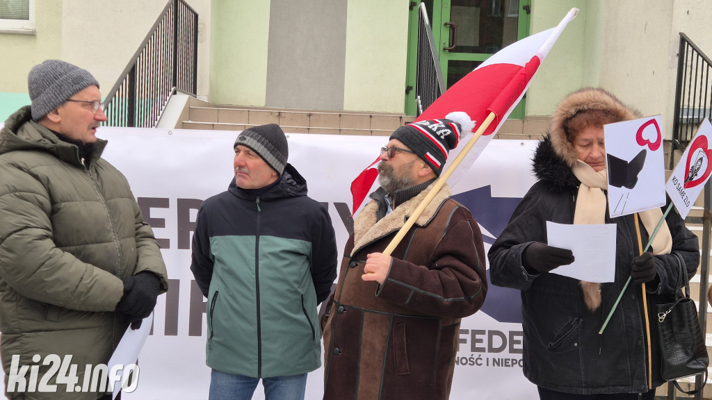 Protest przeciwko umowie Mercosur