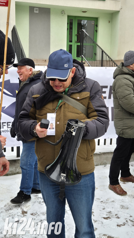 Protest przeciwko umowie Mercosur