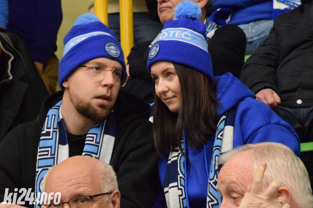 Kibice na meczu Noteć - Żubry