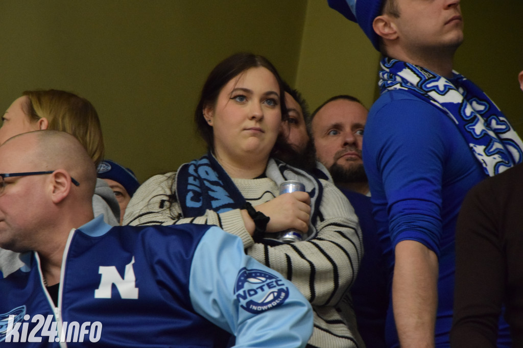 Kibice na meczu Noteć - Żubry