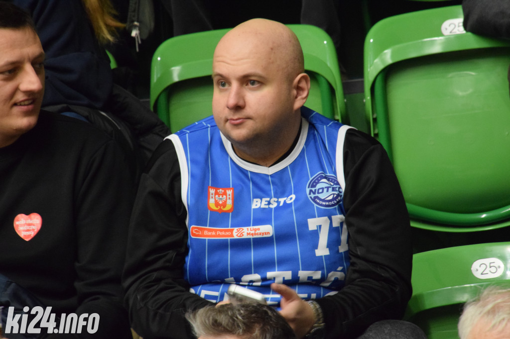 Kibice na meczu Noteć - Żubry