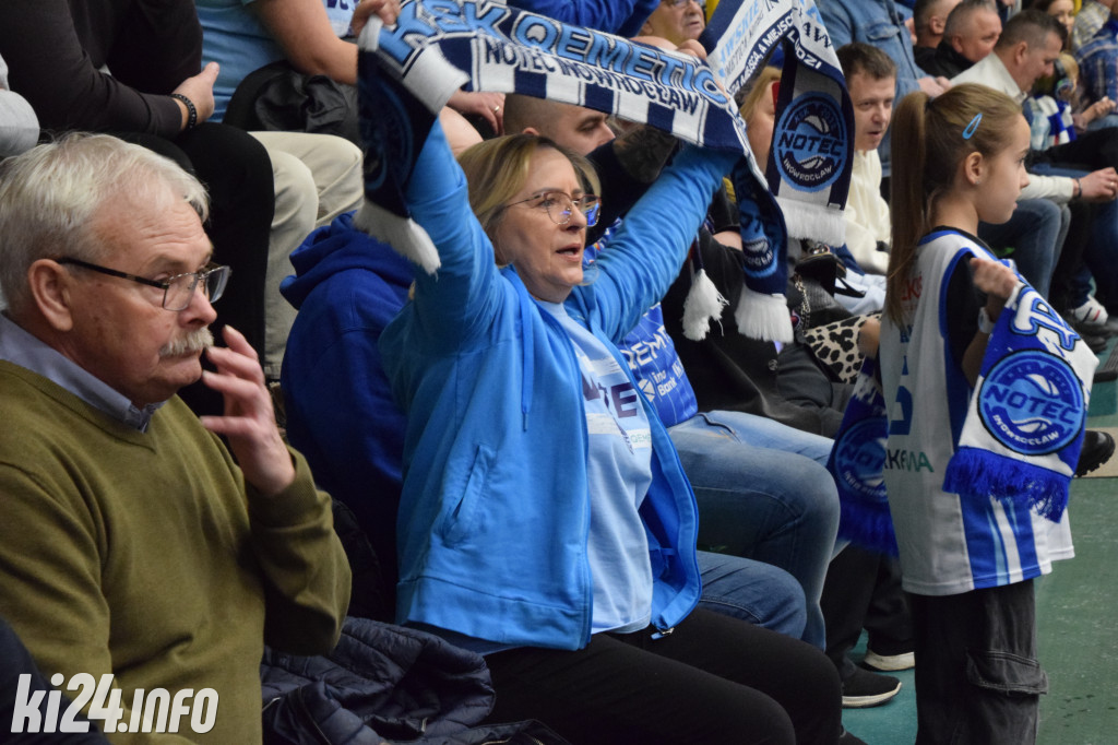 Kibice na meczu Noteć - Żubry