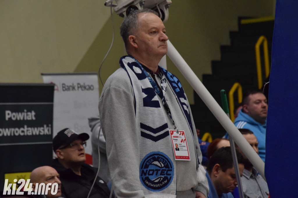 Kibice na meczu Noteć - Żubry