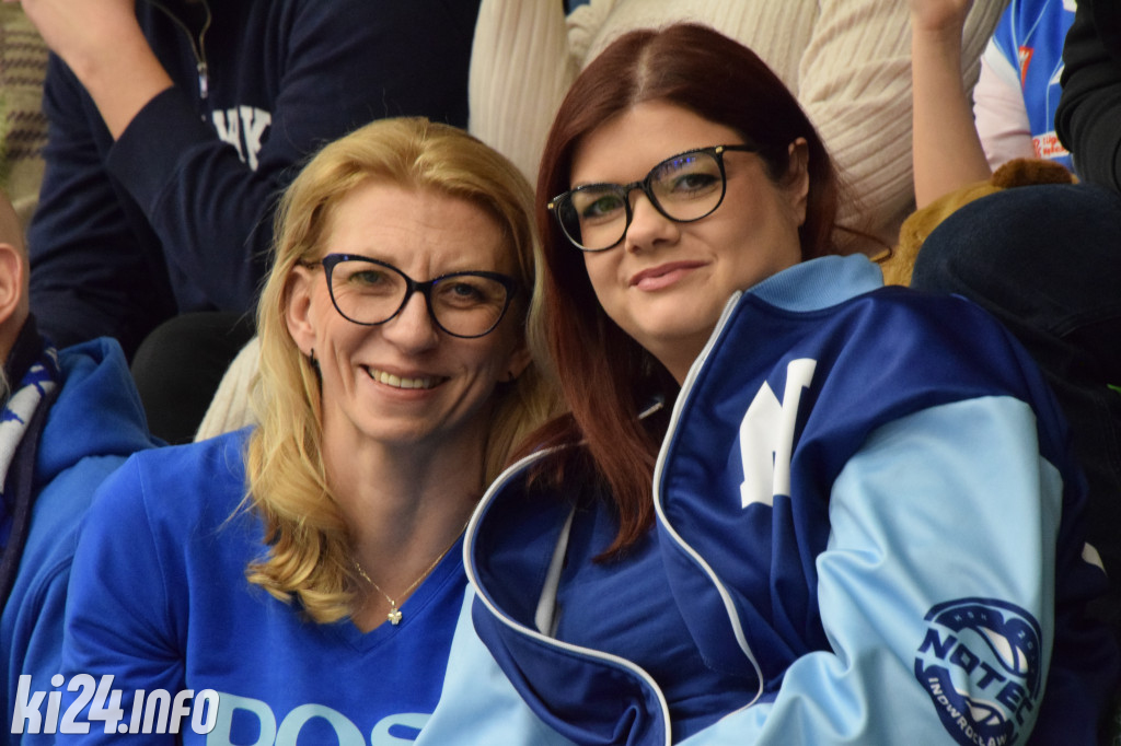 Kibice na meczu Noteć - Żubry