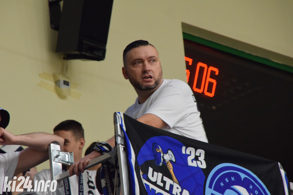 Kibice na meczu Noteć - Żubry