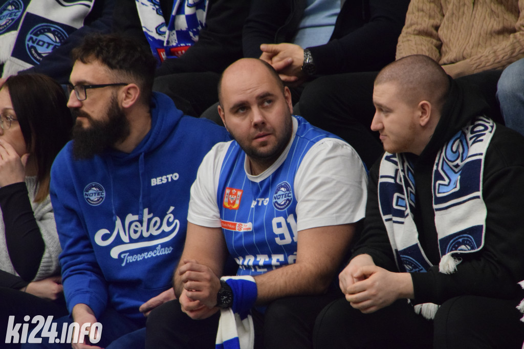Kibice na meczu Noteć - Żubry