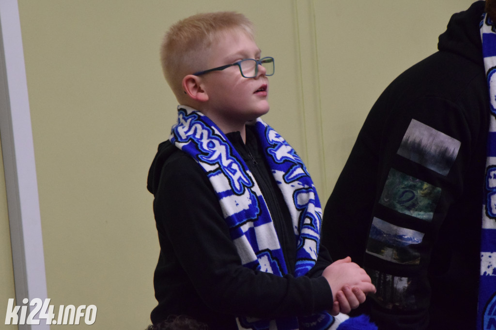 Kibice na meczu Noteć - Żubry