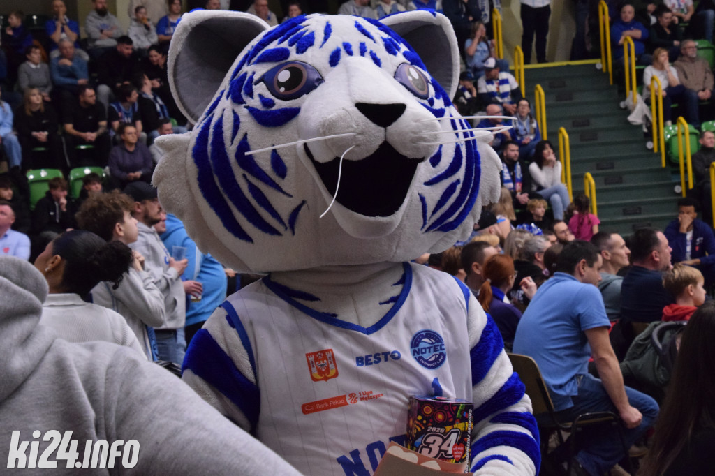 Kibice na meczu Noteć - Żubry