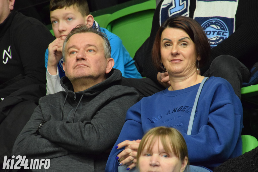 Kibice na meczu Noteć - Żubry