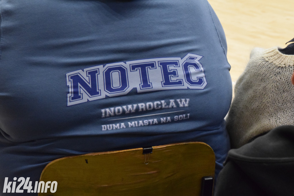 Kibice na meczu Noteć - Żubry