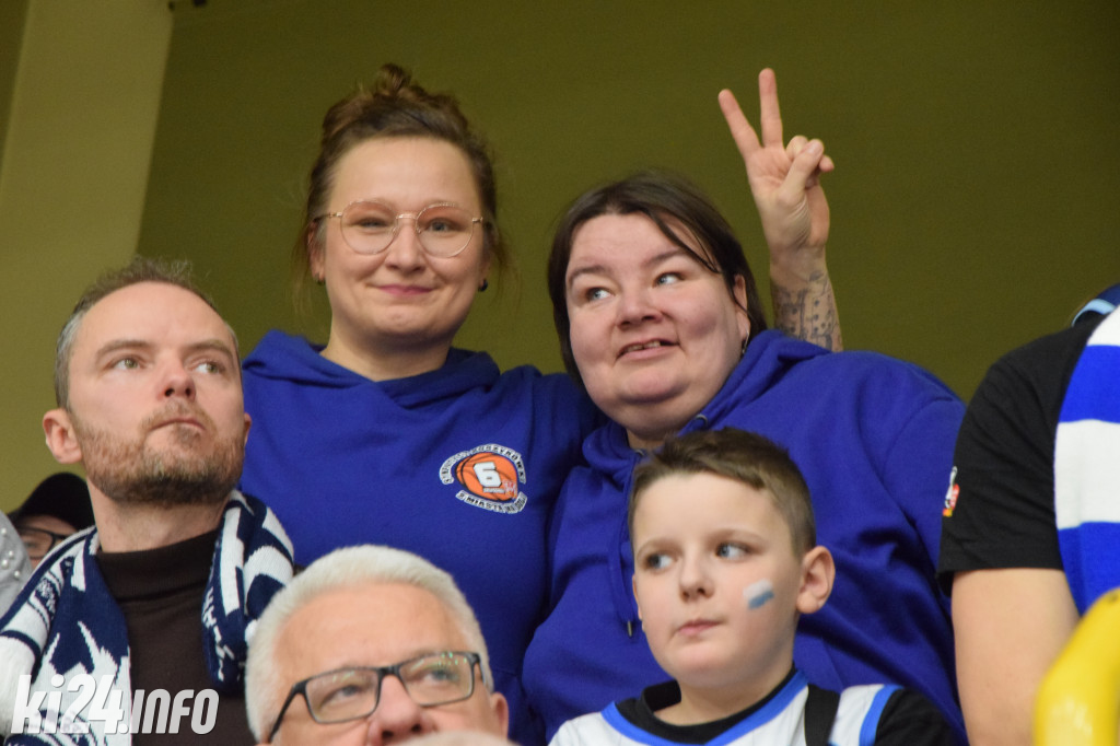 Kibice na meczu Noteć - Żubry