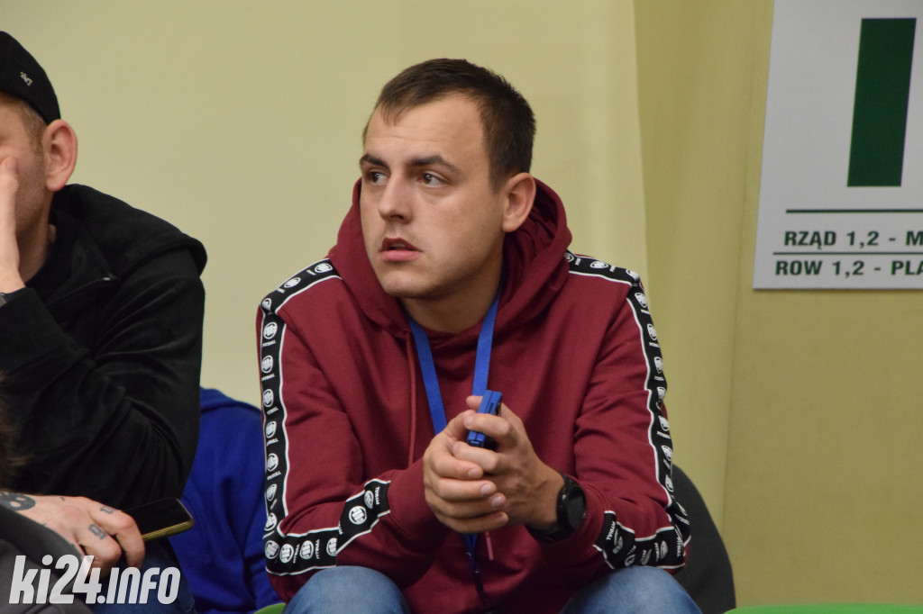 Kibice na meczu Noteć - Żubry