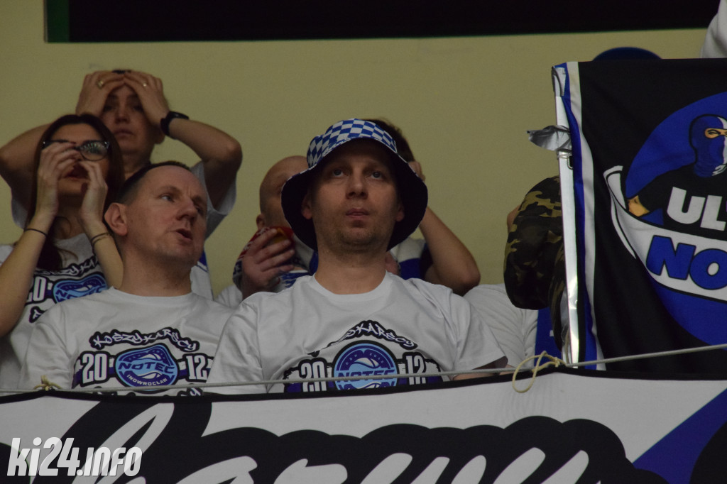 Kibice na meczu Noteć - Żubry