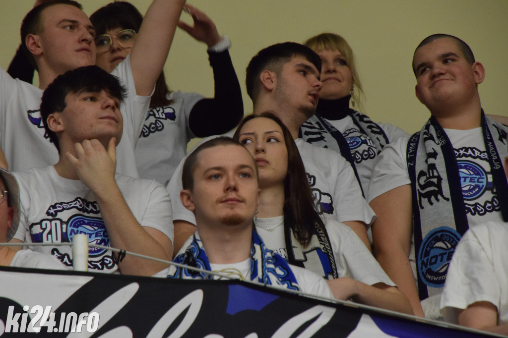 Kibice na meczu Noteć - Żubry