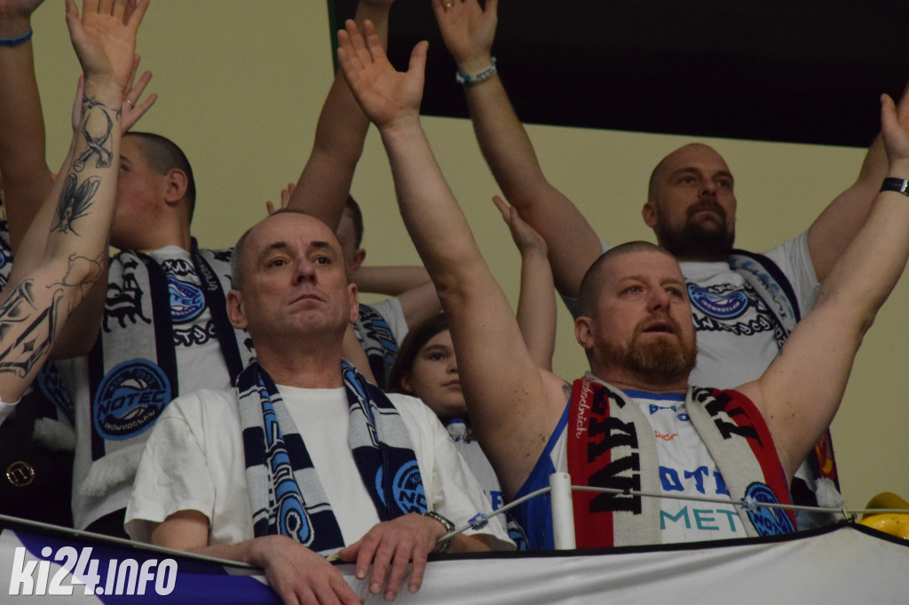 Kibice na meczu Noteć - Żubry