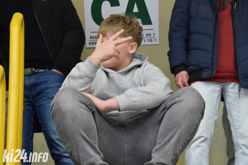 Kibice na meczu Noteć - Żubry