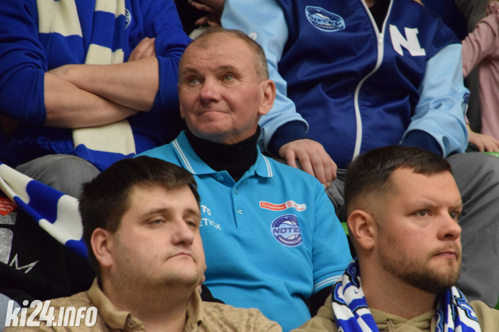 Kibice na meczu Noteć - Żubry