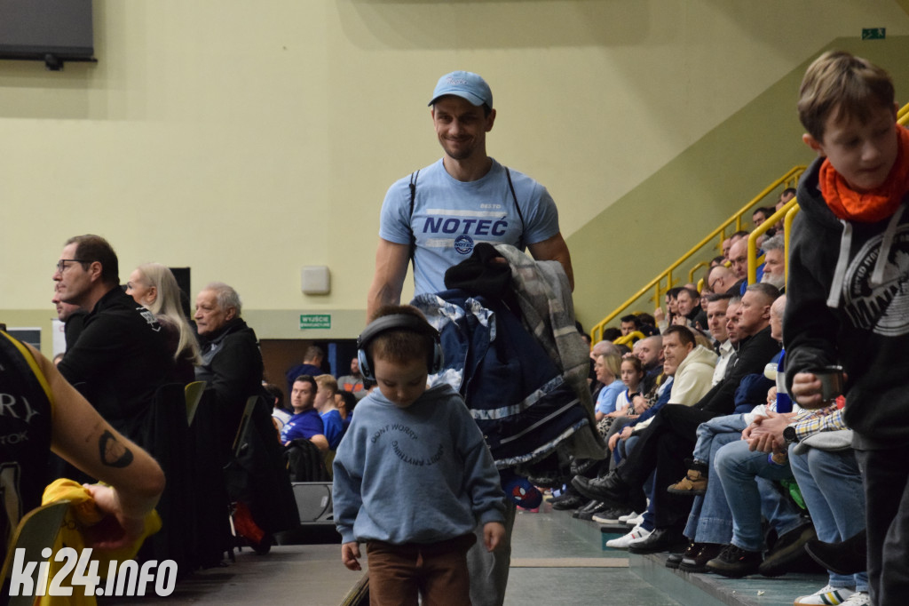 Kibice na meczu Noteć - Żubry