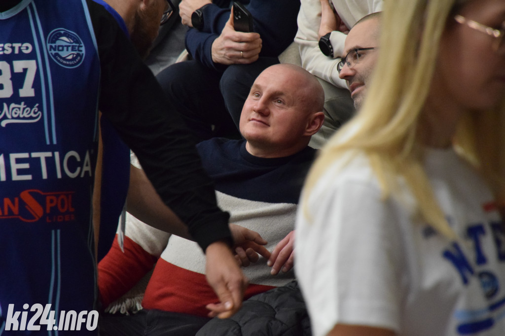 Kibice na meczu Noteć - Żubry