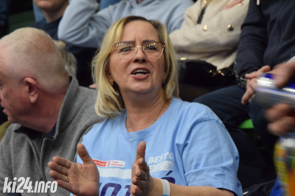 Kibice na meczu Noteć - Żubry