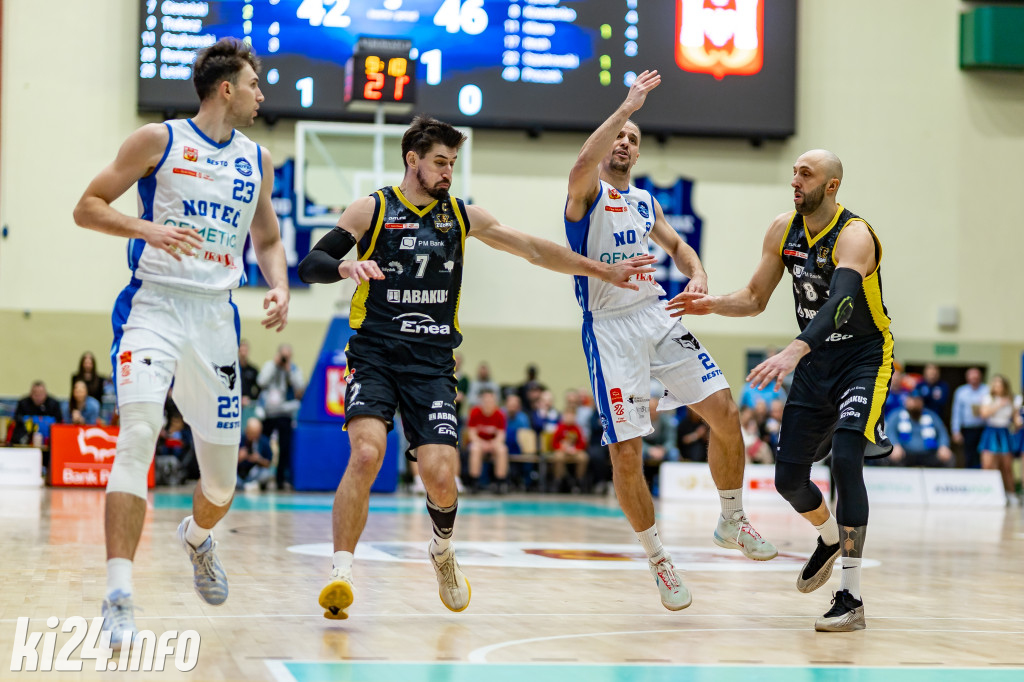 Noteć Inowrocław - Żubry Białystok | fot. Ł. Raczkowski