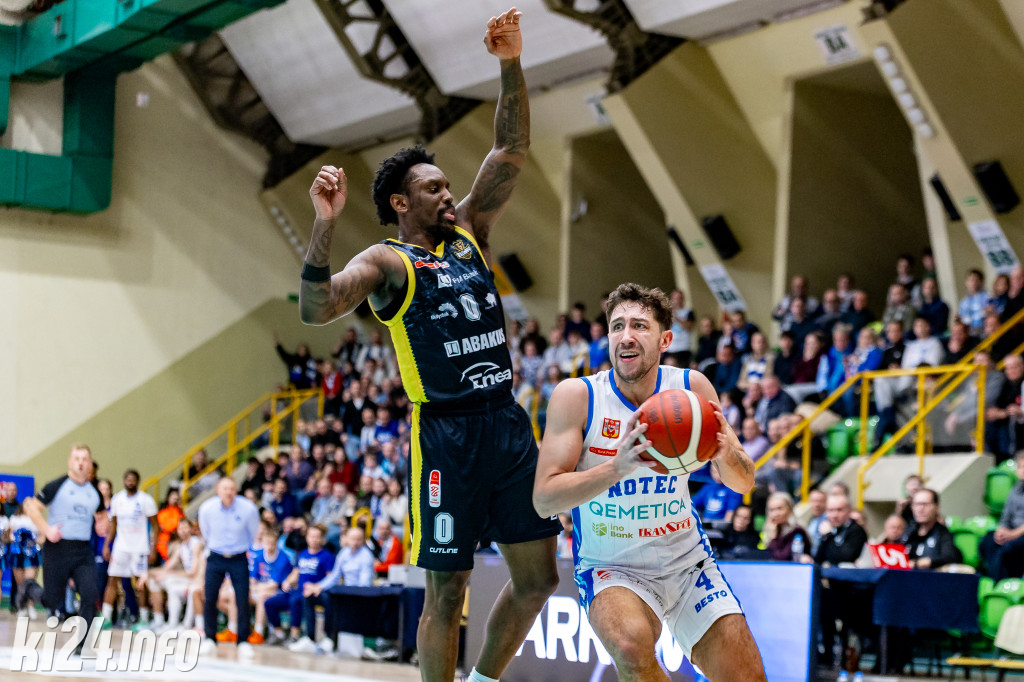 Noteć Inowrocław - Żubry Białystok | fot. Ł. Raczkowski