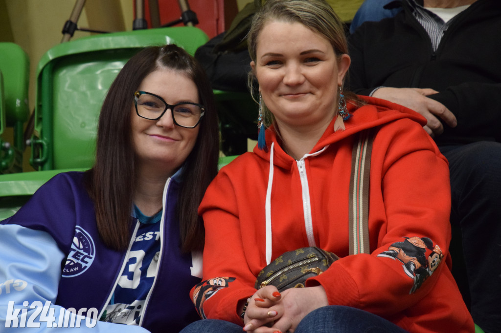 Kibice na meczu Noteć - Resovia