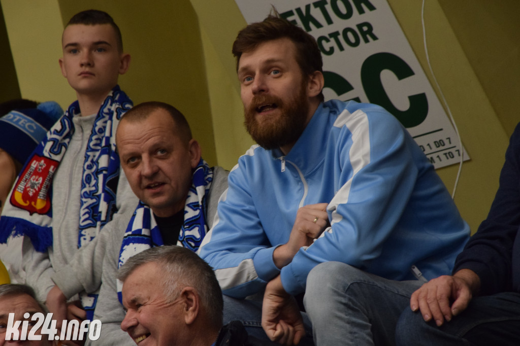 Kibice na meczu Noteć - Resovia