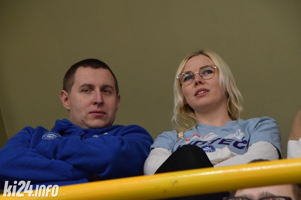 Kibice na meczu Noteć - Resovia