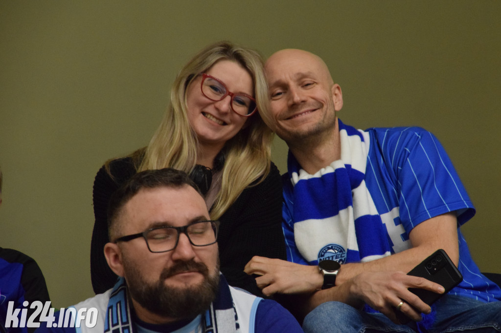 Kibice na meczu Noteć - Resovia