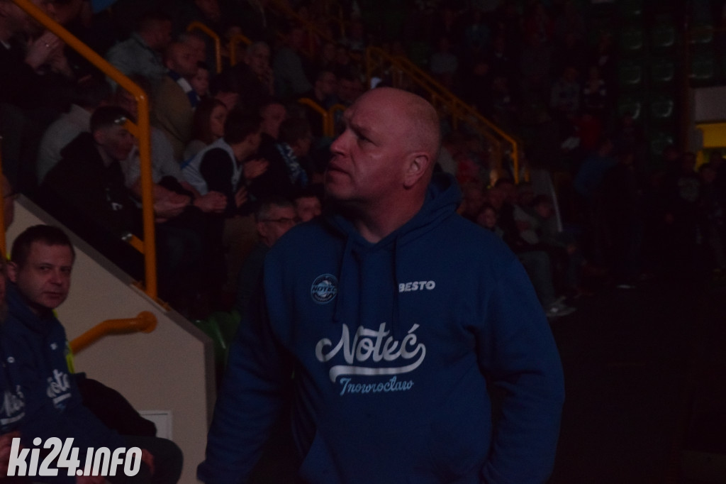Kibice na meczu Noteć - Resovia