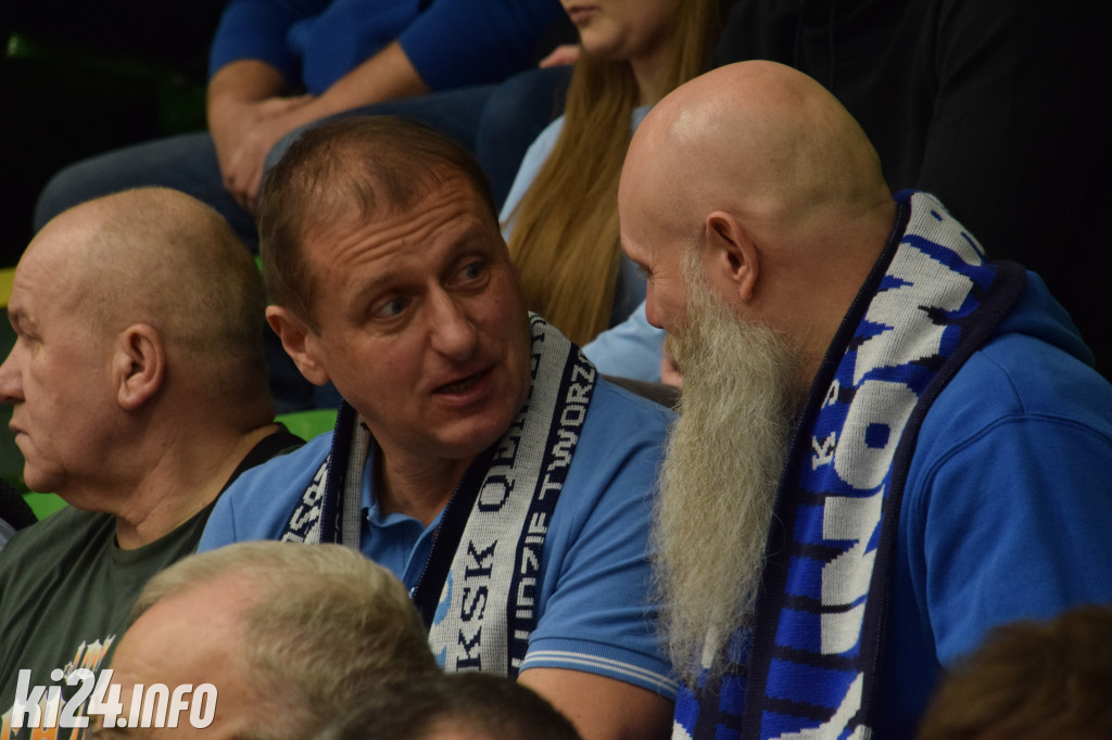 Kibice na meczu Noteć - Resovia