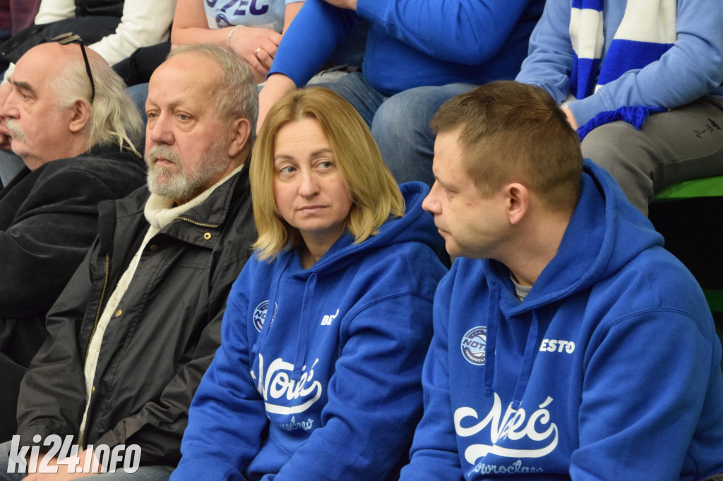 Kibice na meczu Noteć - Resovia