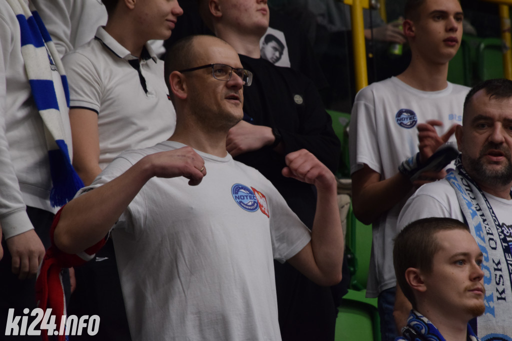 Kibice na meczu Noteć - Resovia
