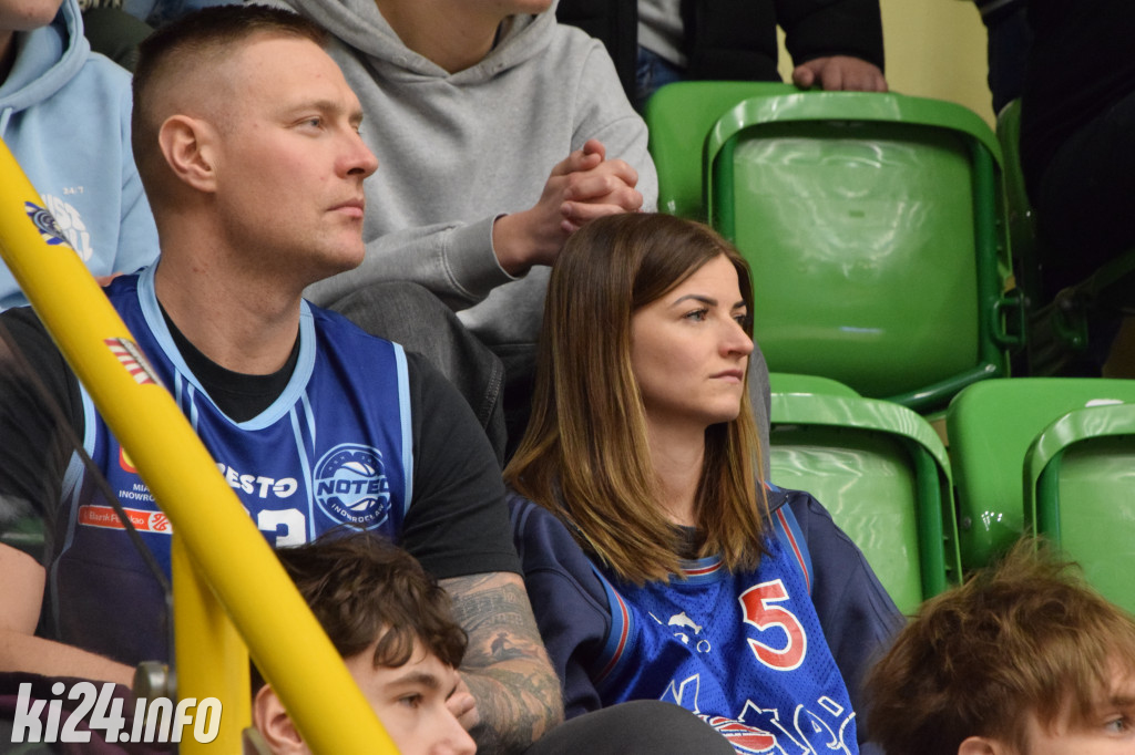 Kibice na meczu Noteć - Resovia