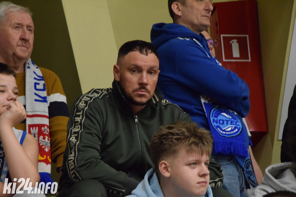 Kibice na meczu Noteć - Resovia