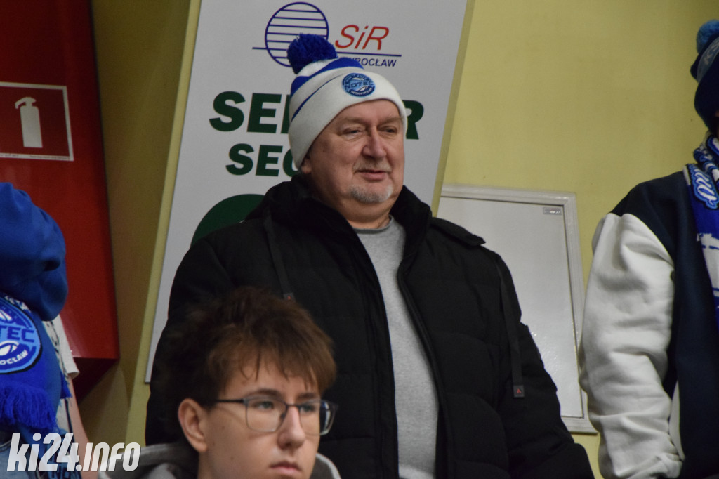 Kibice na meczu Noteć - Resovia