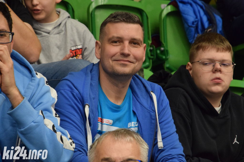 Kibice na meczu Noteć - Resovia